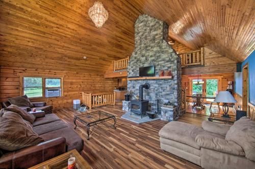 Photo of Secluded Cabin with Fire Pit Steps to Lake!