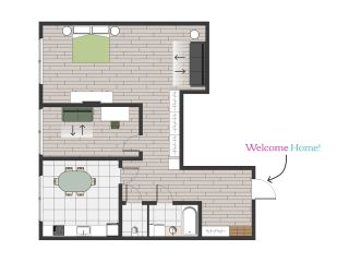 2-комнатная квартира