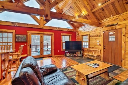 Photo of Ski Lodge Mtn Retreat with Fire Pit, Deck and Views!