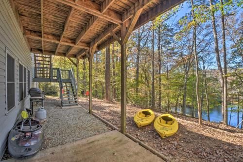 Photo of Luxe Lake Hartwell Waterfront Getaway with Fire Pit!