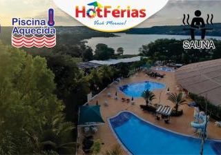 Hotel pic HotFérias - Flat no Enseada Caldas Novas, acesso ao Lago e pesca permi