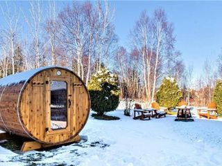 Hotel pic Spa, sauna et foyer : Le Phare de Baie-Saint-Paul