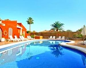 Rainbow Golf Bungalows, Gay Men-only Resort Maspalomas Spain