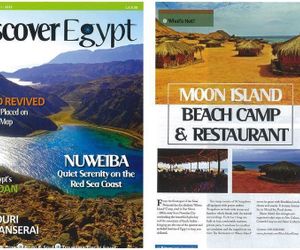 New Moon Island Camp Nuweiba Egypt