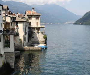 Terrace directly on Lake Como Brienno Italy