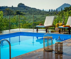 Villa Natura prive swimming pool Limni Keriou Greece