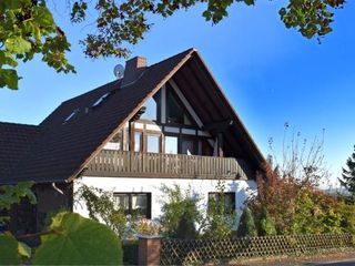 Hotel pic Delightful Apartment in Bad Zwesten with Roofed Terrace