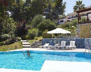 Forest park Kassandra Island Greece