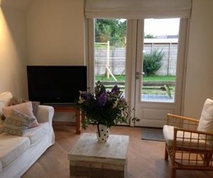 Witte huisje aan zee De Koog Netherlands