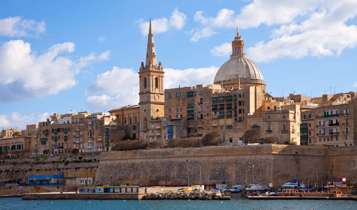 How to get from Oslo to Valletta