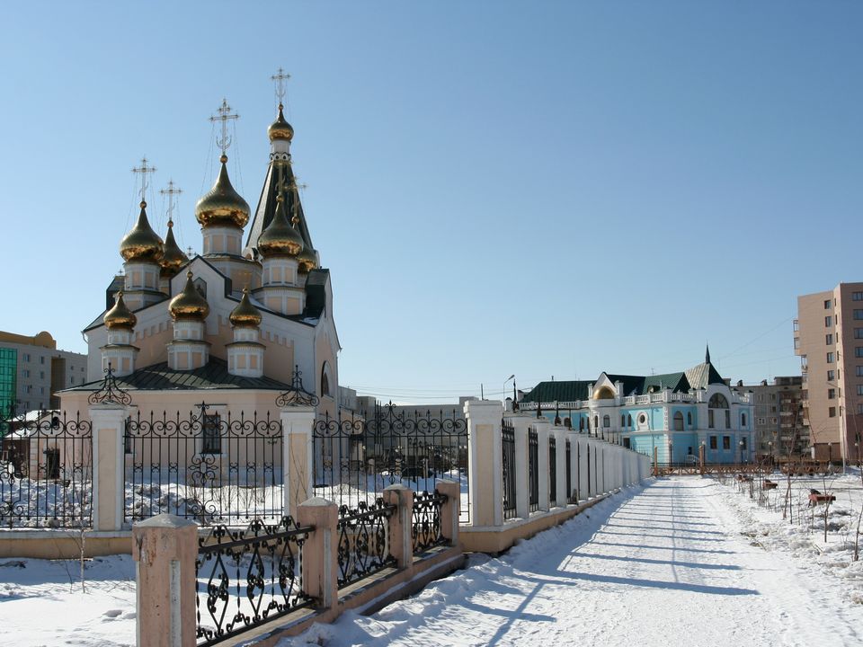На фотографии изображен город назначения - yakutsk;